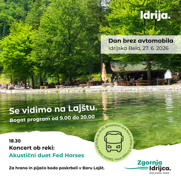 DAN BREZ AVTOMOBILA V KRAJINSKEM PARKU