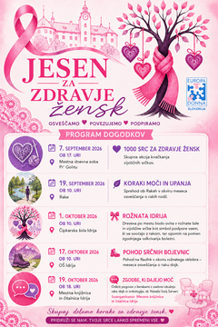 JESEN ZA ZDRAVJE ŽENSK V IDRIJI