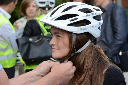 Nezadovoljiva uporaba kolesarskih čelad pri mladoletnikih na Idrijskem